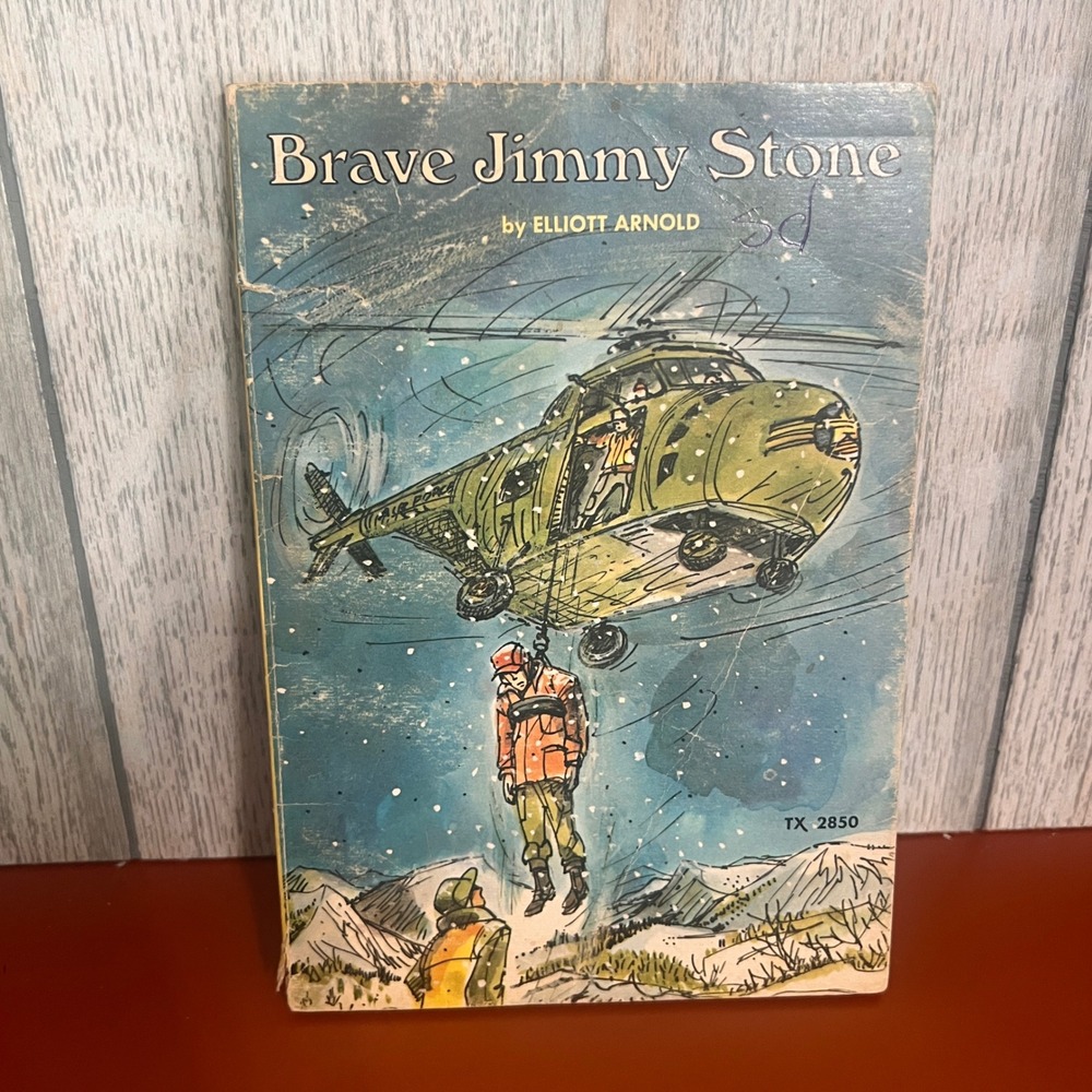 Brave Jimmy‎ Stone Elliott Arnold Scholastic Vintage 1974 Paperback TX 2850